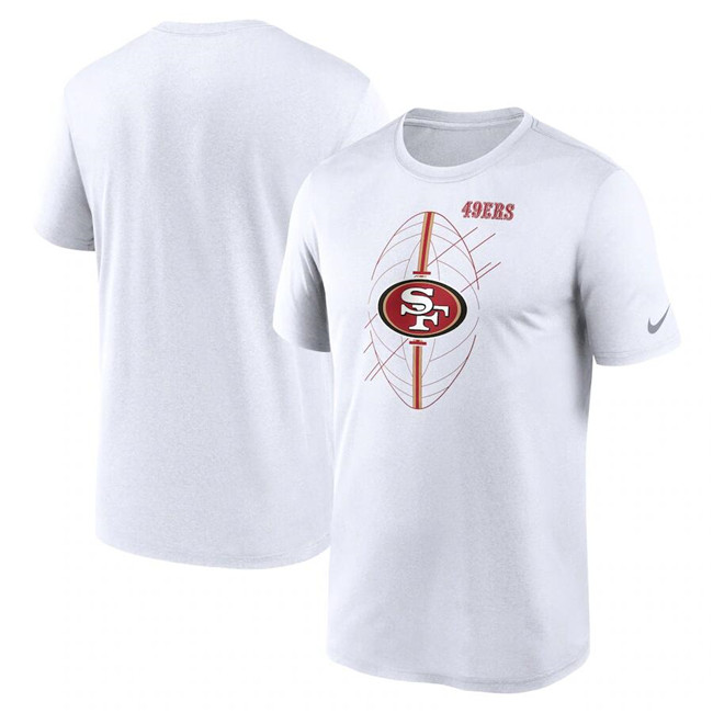 Men's White San Francisco 49ers Legend Icon Performance T-Shirt